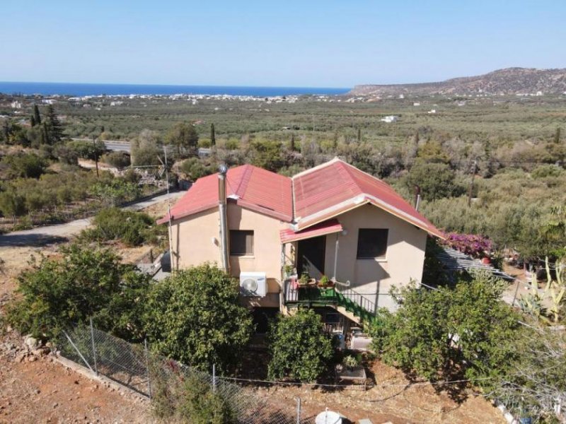 Sisi Kreta, Sisi: Einfamilienhaus mit großem Garten mit herrlicher Aussicht zu verkaufen Haus kaufen